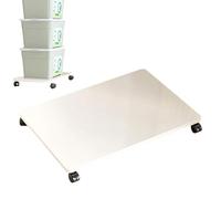 Supporto per stampante da tavolo, colore nero, organizer da ufficio, scaffale a pressione, scaffale compatto, piattaforma di stampa da workstation, supporto per stampante da scrivania, colore nero