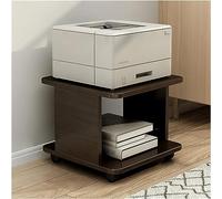 Supporto per stampante mobile in legno mensola stampante desktop carrello stampante ufficio supporto stampante rotolamento carrello fotocopiatrici e fax mobili per ufficio domestico