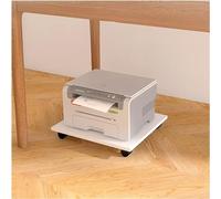 Supporto per stampante mobile per ufficio domestico sotto la scrivania ripiano per stampante con 4 ruote stampante laser scanner e supporto fotocopiatrice rack CPU carrello e soluzioni di