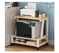 Supporto per stampante mobile Scaffale per stampante a più livelli Home Office Desk nizer Carrello per stampante e fax Soluzione di archiviazione durevole Supporto per stampante Design salvaspazio