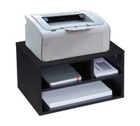 Supporto per stampante Mobiletto portaoggetti Scaffale salvaspazio 3 scomparti