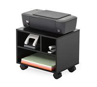 Supporto Per Stampante, Supporto Mobile A 2 Livelli Per Stampante/Fax Sotto La Scrivania, Carrello Da Lavoro Con Ruote, Multiuso, Design Di Facile Manutenzione, Organizer-Onecolor-50x30x40cm
