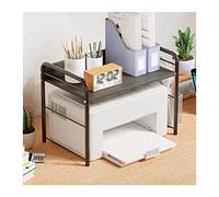Supporto Per Stampante, Supporto Per Stampante Da Tavolo, Ripiano Per Stampante In Legno A Due Livelli, Moderno Scaffale Per Libri, Organizer Per Ufficio Domestico, Elega-B-2layers-51*36*42cm