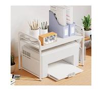 Supporto Per Stampante, Supporto Per Stampante Da Tavolo, Ripiano Per Stampante In Legno A Due Livelli, Moderno Scaffale Per Libri, Organizer Per Ufficio Domestico, Elega-A-2layers-59*36*42cm