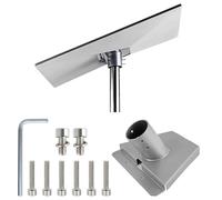 Supporto per Starlink Gen 3 Kit Completo, Staffa per Starlink Accessori, Internet Satellitare Staffa Antenna, per Starlink V3 Adattatore per Tubo, Montaggio su Palo per Starlink Gen 3