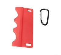 Supporto per stecca da biliardo a 3 fori, ideale per tenere le stecche organizzate e pronte (rosso)