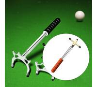 Supporto per stecca da biliardo retrattile per ponte per allenamento a casa