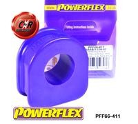 Powerflex Road Sterzo Cremagliera Supporto Rotondo Tipo per Saab 900 94-1998