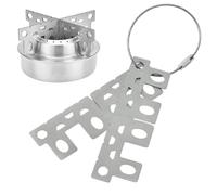 Supporto per stufa da campeggio, supporto per stufa da cucina da campeggio - Campeggio all'aperto Portable Stufe Stand High - Colleghi di amici di famiglia fuori dal supporto per pentola gadget