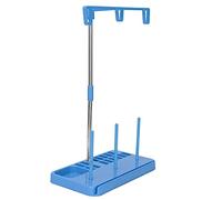 Supporto per supporto filo robusti strumenti di cucito per la casa rack 3 bobine per la conservazione dei ricami (Cielo blu)