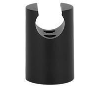 Supporto per supporto per la sola ghigno | Staffa regolabile per spruzzatore per doccia portatile | Staffa di montaggio del bagno in plastica ABS con finitura cromata | (Black)