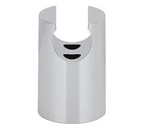 Supporto per supporto per la sola ghigno | Staffa regolabile per spruzzatore per doccia portatile | Staffa di montaggio del bagno in plastica ABS con finitura cromata | (Silver)