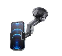 Supporto per supporto per navigazione automobilistica - Supporto per telefono con aspirazione del cruscotto retrattile | Supporto per decorazione interna auto regolabile per camion, berline, SUV, L