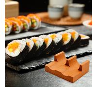 Supporto per Sushi in Legno, Porta Rotoli di Sushi, Vassoio Decorativo E