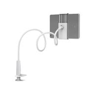 Supporto per tablet a collo d'oca regolabile da 70 cm per letto, doppio braccio