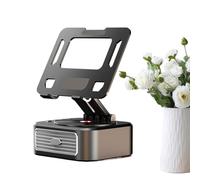 Supporto per Tablet Base girevole a 360° e regolabile con stereo | Per diffusori stereo domestici Per bambini, , comodino, pavimento, piano cucina, ufficio, affari, desktop, auto
