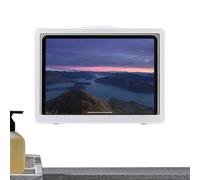 Supporto Per Tablet Da Doccia Per Tablet Con Montaggio A Parete - Custodia Regolabile In ABS, Schermo Interattivo Antiappannamento, Ripiano Di Montaggio Resistente Per Una Facile Installazione | Bagno