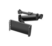 Supporto per tablet da poggiatesta auto, supporto estensibile per sedile posteriore per dispositivi da 4,7 a 10,5", inclusi iPad, Samsung, cuscinetti