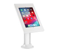 Maclean MC-908WSupporto da tavolo per tablet antifurto compatibile con 9.7"/10.2" Rotazione Inclinazione Antifurto Uso Verticale e Orizzontale (Bianco)