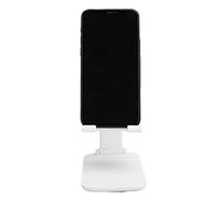 Supporto per tablet da tavolo regolabile per telefono cellulare, supporto per telefono pieghevole con angolo di inclinazione di 45°, staffa mobile universale in lega per visione ([Modello in lega di