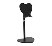 Supporto per tablet desktop - Supporto per cellulare a forma di cuore | Supporto per cellulare Metal Heart Mobile, supporto telescopico regolabile del telefono per Diri