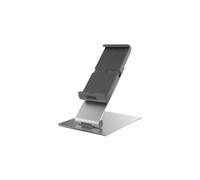 Supporto per tablet - DURABLE - Base da scrivania - Argentato - Ruotabile a 360 - Antiscivolo