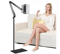 Supporto per tablet e cellulari da pavimento regolabile universale girevole a