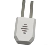 Supporto per tablet e serbatoio WC, montaggio a sospensione, salvaspazio, per sopra il WC, in metallo ABS, nero e bianco, 19,7 x 7,2 x 4,3 cm, si adatta alla maggior parte dei tamponi di pulizia (C)