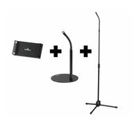 Supporto per tablet e smartphone Durable Twist Combi regolabile nero - 8943-01