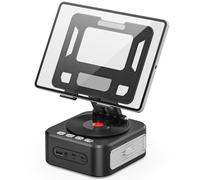 Supporto per tablet iPad Supporto regolabile da tavolo con altoparlante Bluetooth, per tablet iPad Pro Air Samsung Lenovo e tutti i dispositivi