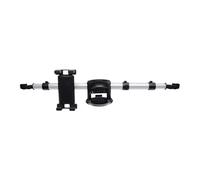 Supporto per tablet per auto, con gancio porta bicchieri, sedile posteriore, lungo supporto per telefono, per auto, per la maggior parte di smartphone, adulti, SUV, camper