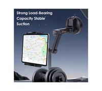 Supporto per tablet per auto, supporto per ventosa a braccio lungo per tablet, SUV, camion, sollevamento del veicolo, parabrezza finestrino del veico