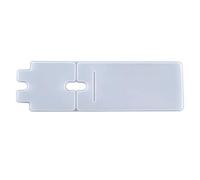 Supporto per tablet rimovibile a forma di epossidico, lucido, in resina di cristallo, realizzato a mano, per la creazione di gioielli