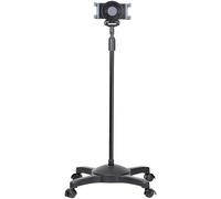 Supporto per tablet - Startech - STNDTBLTMOB - Nero - Regolabile in altezza - Ruote con freno