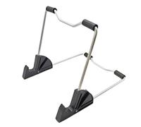 Supporto per tablet, supporto da scrivania, 20 x 20 cm, telaio in alluminio leggero e portatile, base antiscivolo regolabile, visualizzazione multi-angolo per letto, scrivania, comodino da ufficio
