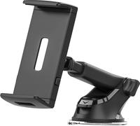 BigBen Connected, Supporto auto per tablet regolabile fissaggio parabrezza, Nero
