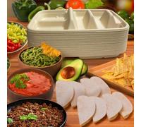 Supporto per taco da 25 pezzi, supporto per gusci di taco riunioni,