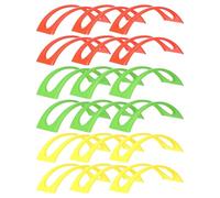 Supporto Per Taco Singolo - Vassoio per Hot Dog 18 Pezzi - Supporto Tortillas Colorato | Per Cucina In Famiglia Feste Compleanno Serate Con Gli Amici Film Sport