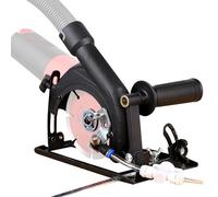 Supporto per tagliapiastrelle, supporto per smerigliatrice angolare, Base porta staffa in metallo, Staffa per smerigliatrice flessibile multifunzionale, antiscivolo e stabile per la lavorazione dei me