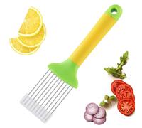 Supporto per taglierina di cipolle | Strumento da cucina multifunzionale con guida di taglio, taglierina di limone tritacarne - per patate avvocato carne