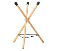 Supporto Per Tamburi A Mano | Della Tamburi Di Lingua D'acciaio Con Struttura In Treppiede | Porta Del Rullante, Tamburo Regolabile | Frame Di Legno, Non Slip, Portatile | Studio, Palcoscenico,