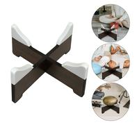 Supporto per tamburo a mano, supporto per tamburo a lingua, supporto in legno