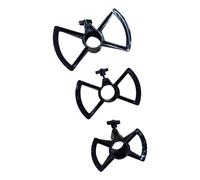 Supporto per tamburo con sospensione a treppiede pieghevole universale, design in plastica, hardware montaggio, perfetto per un facile trasporto, stoccaggio, supporto per tamburo stabile
