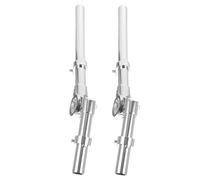 Supporto per Tamburo Tom Sospeso, Coppia, Argento, Metallo