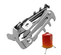 Supporto Per Tanica Da Campeggio | Supporto Per Stufa A Propano - Base Stabile Treppiede Per Cottura In Campeggio Grill BBQ Avventure Esterne