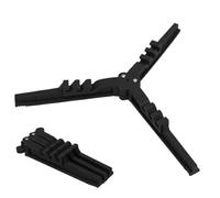 Supporto per taniche - Scaffale per bottiglie standard per stufa pieghevole triangolare, base portatile con treppiedi e staffe fissanti per cucina all'aperto, campeggio e picnic