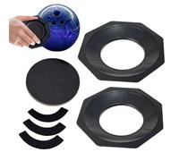 Supporto per tappetino da bowling, accessorio professionale universale di precisione per la manutenzione delle palline, espositore per adulti, appassionati, principianti, dilettanti, familiari e amici