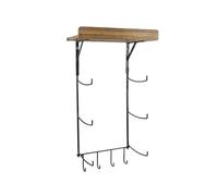 Supporto Per Tappetino Da Yoga A Parete Yoga Mat Wall Rack Metal Storage Holder Organizer With Hooks And Accessories For Home Organization 18cm In Width