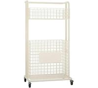 Supporto per tappetino da yoga, carrello per manubri e basket, design compatto per tappetini e attrezzature da yoga