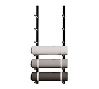 Supporto per Tappetino da Yoga Porta Tappetini Yoga da Parete a Muro Organizzatore Palestra,Accessori Fitness per La Casa Stoccaggio per Cinghie Yoga Pilates Tappetini Rullo